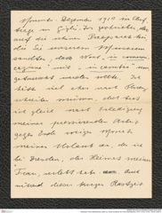 Nachlass Franz Steindachner, Brief von Oscar de Beaux an Franz Steindachner (15.07.1912), Inv.Nr. 100.05, Seite 4